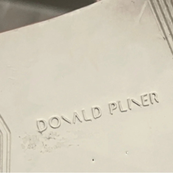 Donald Pliner neutral walking Beige Striped Loafers size 9 - Picture 9 of 9